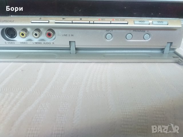 SONY DVD RECORDER HDD 160GB SONY RDR-HX650, снимка 5 - Плейъри, домашно кино, прожектори - 33673305