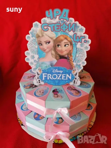 Картонена торта Зайче, снимка 6 - Фигурки - 49789030