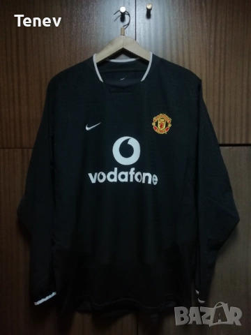 Manchester United Ronaldo Away 2003 2004 2005 Nike Long Sleeve Роналдо Манчестър Юнайтед екип , снимка 2 - Тениски - 52886823