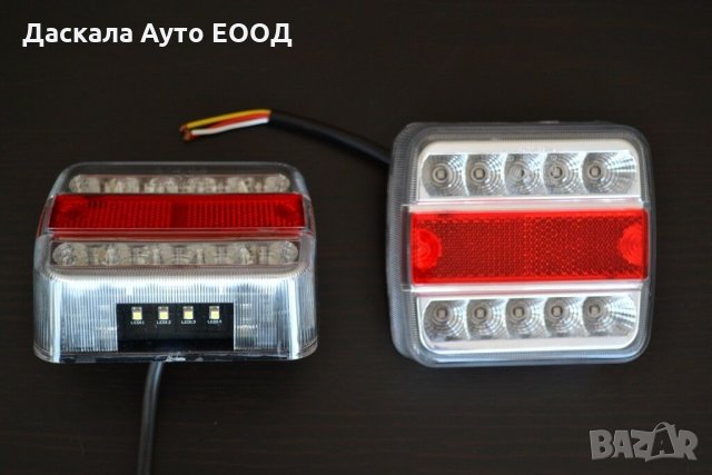 1 бр. ЛЕД LED комбинирана задна светлина стопове 12-24V , TRL004 , снимка 3 - Аксесоари и консумативи - 35501960