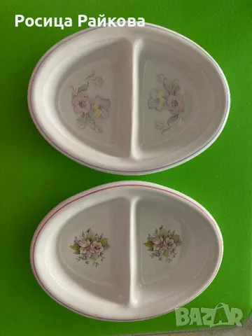 Две порцеланови чинии