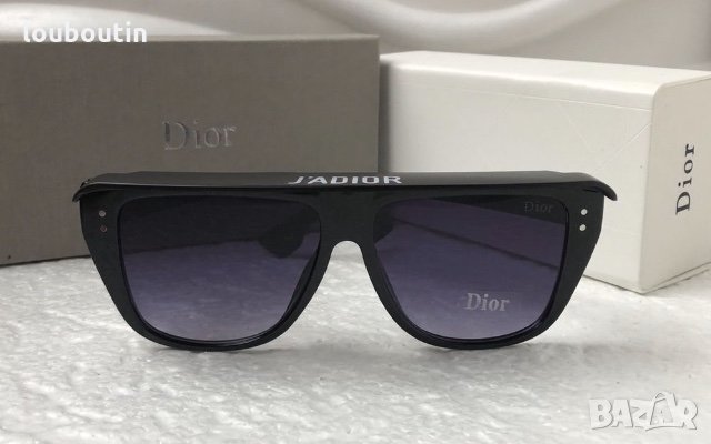 DIOR J’DIOR прозрачни слънчеви с козирка с лого, снимка 4 - Слънчеви и диоптрични очила - 28357758