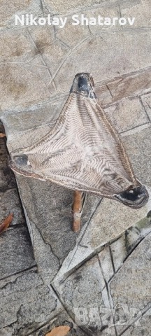 Военно офицерско столче. ПСВ, снимка 2 - Антикварни и старинни предмети - 51503746