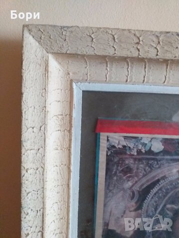 Голяма картина в дървена рамка 62/51/6см, снимка 3 - Картини - 27619771