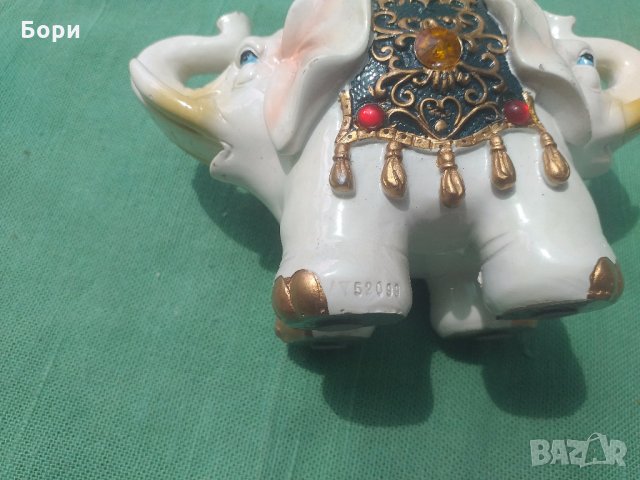 Порцеланов слон поставка,сувенир, снимка 9 - Декорация за дома - 33292776