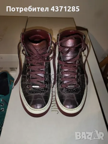 Jimmy choo Belgravia high top trainers мъжки обувки, снимка 8 - Ежедневни обувки - 48872929