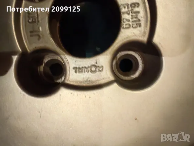 Алуминиеви Джанти 6Jx15, ET49, 4x100, 4 броя. , снимка 5 - Гуми и джанти - 49507833