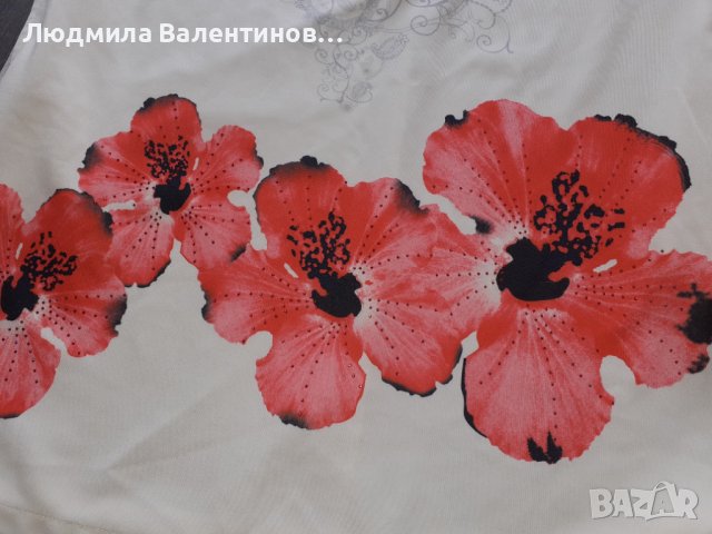 Рокля в бяло, снимка 2 - Рокли - 40382300