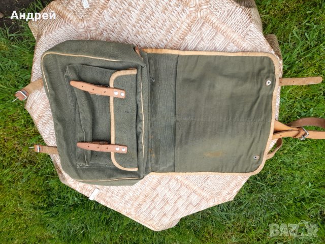 Стара брезентова чанта #13, снимка 5 - Други ценни предмети - 40678096