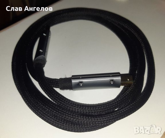 Качествен USB A to B кабел SLAudio USB, снимка 4 - Други - 34960768