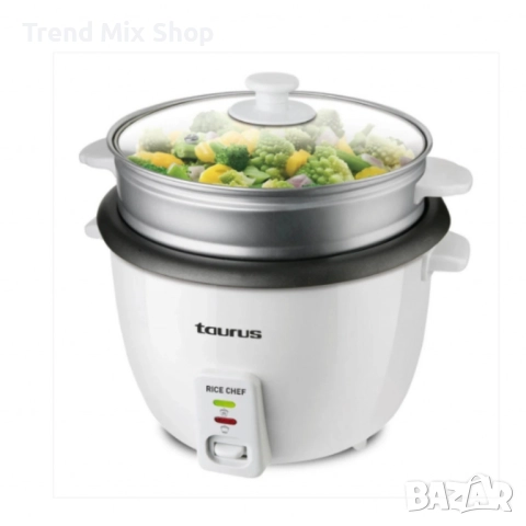 RICE CHEF - Уред за приготвяне на ориз, 1,8L / 700W, снимка 4 - Уреди за готвене на пара - 51624089