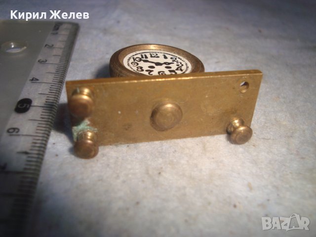 СТИЛНА МЕСИНГОВА СТАТУЕТКА МИНИАТЮРА на НАСТОЛЕН КАМИНЕН РЕТРО ЧАСОВНИК За КОЛЕКЦИЯ ДЕКОРАЦИЯ 32096, снимка 7 - Колекции - 38163276