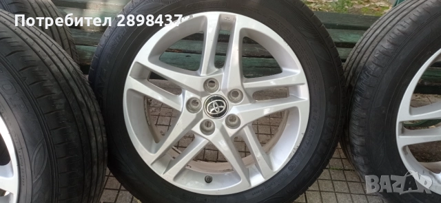 Алуминиеви джанти за Toyota CH-R 17 цола , снимка 4 - Гуми и джанти - 52369303