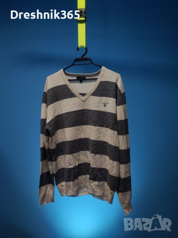 GANT Пуловер/Мъжки L, снимка 2 - Пуловери - 38191034