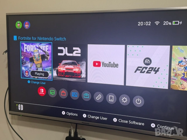 Конзола Nintendo switch , снимка 11 - Nintendo конзоли - 53113197