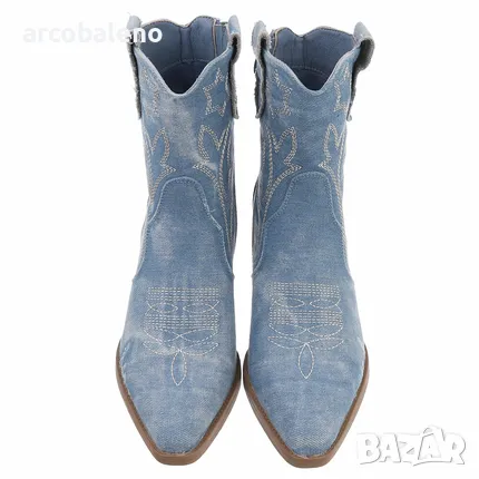 Дамски летни уестърн и байкърски ботуши, 3цвята , снимка 5 - Дамски ботуши - 49995591