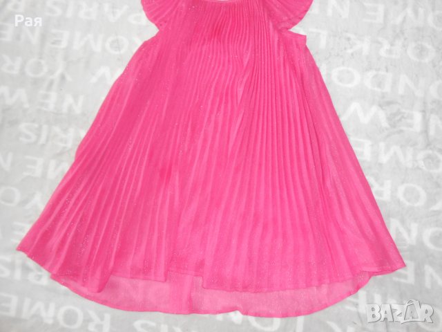 Цикламена рокличка H&M за 8-9 годишни , снимка 11 - Детски рокли и поли - 26415411