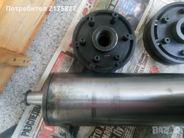 Руски шпиндел за шлайф с дорници, снимка 6 - Стругове - 39273397