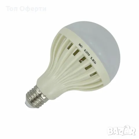 LED крушка 720LM 6400K 12V 12W E27, снимка 4 - Други стоки за дома - 49457418