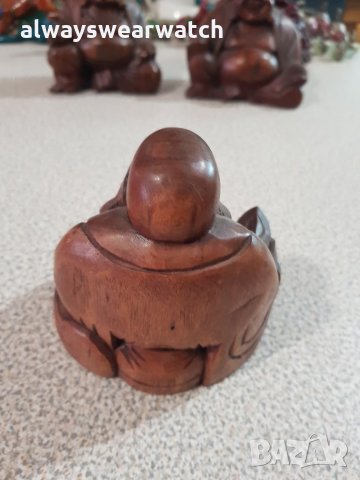 Дървени статуетки Буда / дърворезба / Статуетка - 4 бр., снимка 8 - Статуетки - 27963447