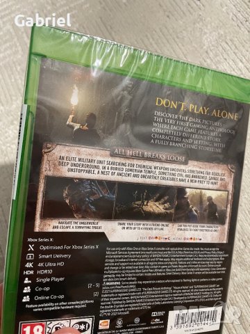 Нова! The Dark Pictures Anthology House of Ashes Xbox One Xbox Series X, снимка 3 - Игри за Xbox - 42979827