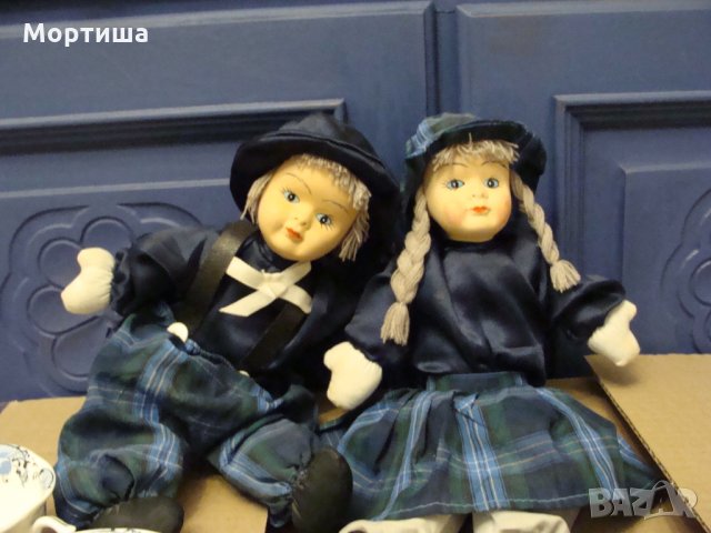 Колекционерски порцеланови кукли Двойка Бавария , снимка 2 - Колекции - 28664804