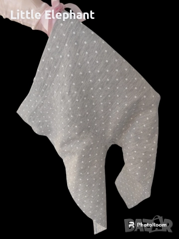 Клинче за 2-3 год мом сиво на бели точки,колекция"Points",Англия/ново