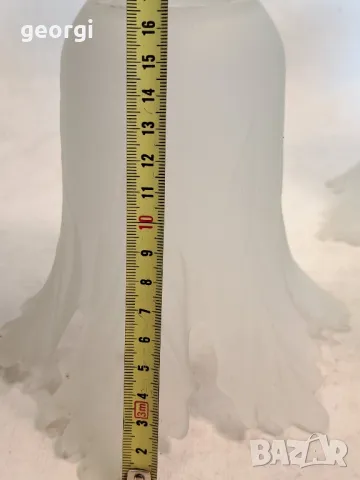 ретро стъклени плафони за полилей 6/2, снимка 4 - Лампиони - 49289777