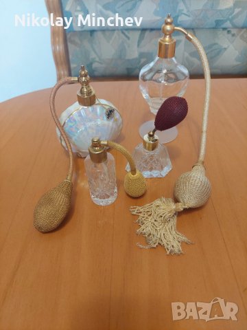 Стари шишенца за парфюми , снимка 3 - Антикварни и старинни предмети - 43084834
