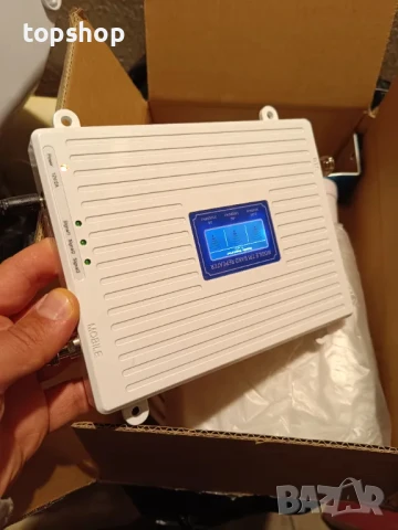 Усилвател на GSM сигнал Ретранслатор 2G, 3G, 900, 1800, 2100 MHz Band, снимка 16 - Друга електроника - 50501660