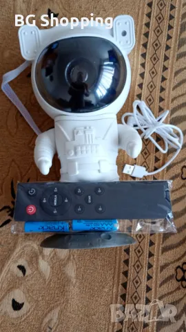 „Астронавтска галактика“ с дистанционно управление и Bluetooth-360° регулируем таймер, снимка 6 - Друга електроника - 47768195
