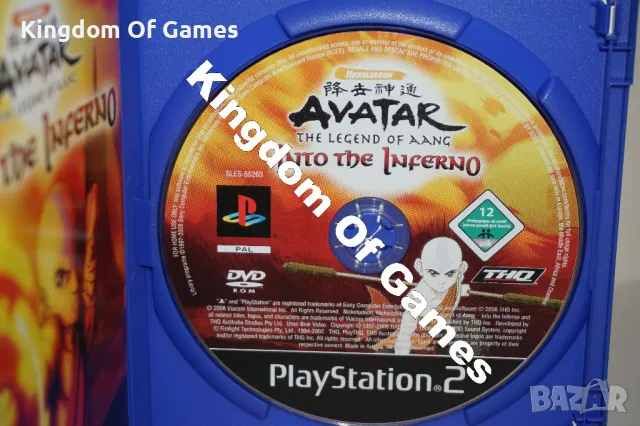 Рядка игра за PS2 Avatar: The Legend of Aang - Into the Inferno , снимка 3 - Игри за PlayStation - 47412750