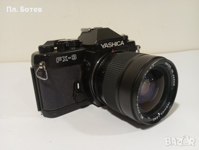 Фотоапарат Yashica FX-3, снимка 4 - Фотоапарати - 43793303