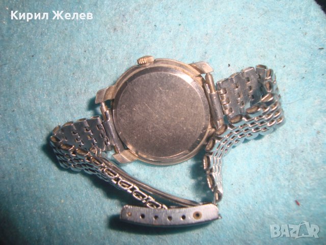 ЗАРЯ 21 КАМЕНЬ СДЕЛАНО в РОССИИ ВИНТИДЖ РУСКИ МЕХАНИЧЕН ПОСРЕБРЕН ЧАСОВНИК със ЗДРАВА ВЕРИЖКА 21017, снимка 5 - Дамски - 35162682