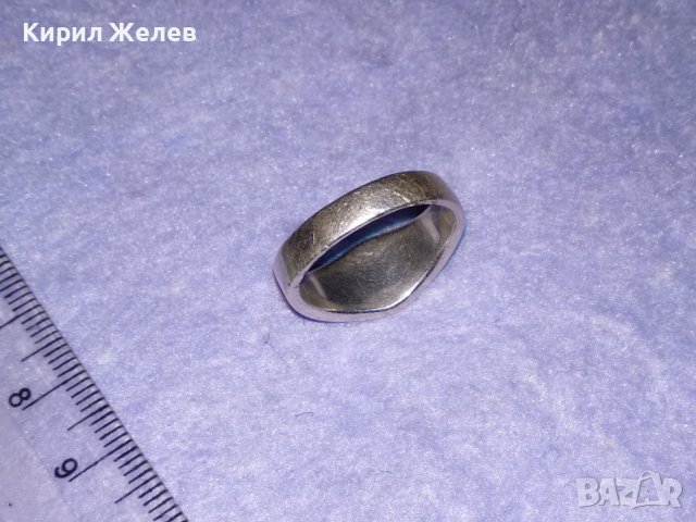 NIKE Марков ЕМАЙЛИРАН СРЕБЪРЕН АРТ ПРЪСТЕН СРЕБРО 925 АК - НАЙК ОРИГИНАЛЕН с МАРКИРОВКИ 34613, снимка 13 - Пръстени - 39470999