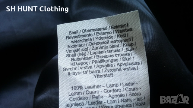 Jack & Jones JPRBEAM LEATHER Jacket Размер M яке естествена агнешка кожа 29-62, снимка 16 - Якета - 52204698