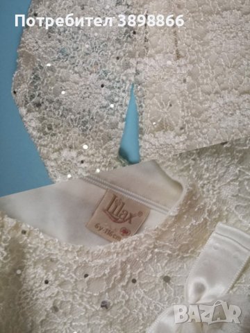 Детска дантелена рокля, Lilax, размер 116 см., снимка 3 - Детски рокли и поли - 43271279