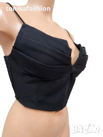 Черно бюстие , снимка 5 - Корсети, бюстиета, топове - 49892646