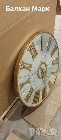 Стенен часовник KARE Design “Casino Mirror” Ø76 cm, снимка 2 - Стенни часовници - 53202944