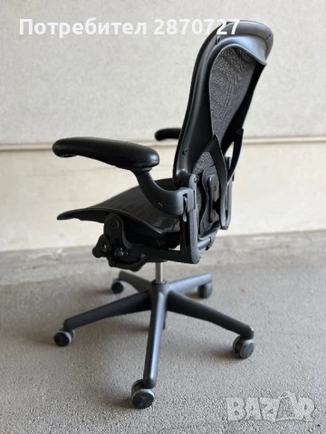 Herman Miller Aeron Classic, снимка 7 - Столове - 49595016