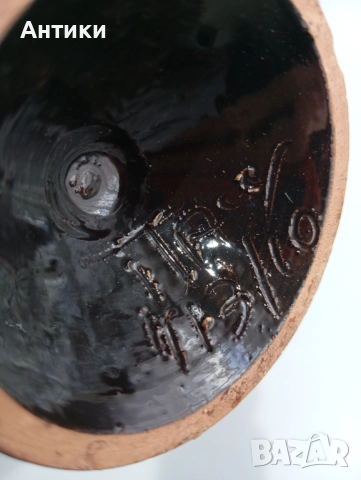 Стара маркирана ваза , снимка 2 - Вази - 52480697