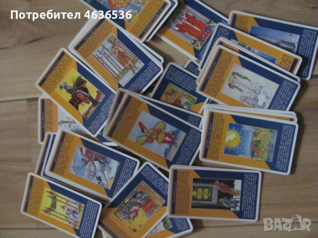Карти ТАРО ,TAROT ,Italy, снимка 4 - Карти за игра - 53443448