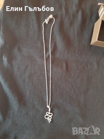 Верижка (синджирче), сребърна дамска чисто нова в кутийка, снимка 9 - Колиета, медальони, синджири - 50951584