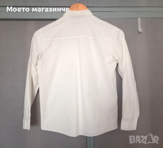 Памучна риза с принт – размер 146–152 см (10–12 г.), снимка 3 - Детски ризи - 52151751