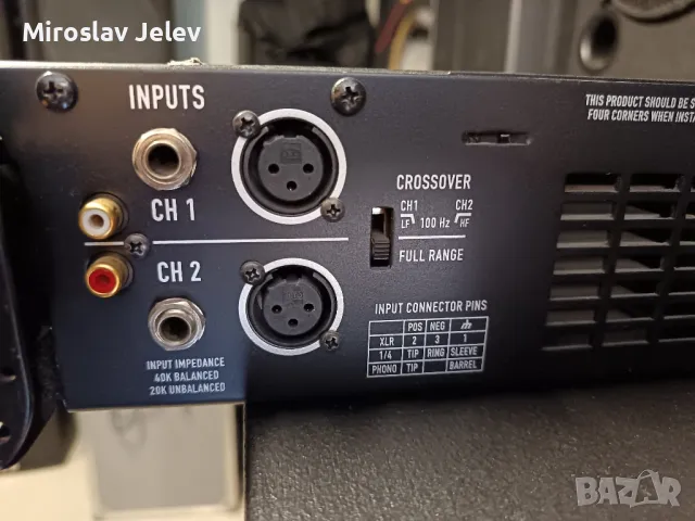 стъпало Qsc gx3, снимка 4 - Ресийвъри, усилватели, смесителни пултове - 47335050