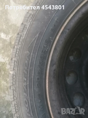 Продавам 2 бр джанти, железни 5/108. 225 /55/16.Подходящи за Peydeot. , снимка 6 - Гуми и джанти - 52248206