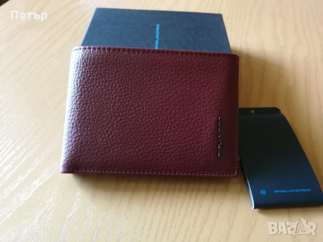 Piquadro Modus Special PU1392MOSR/BO с RFID защита портфейл, снимка 4 - Портфейли, портмонета - 28965778