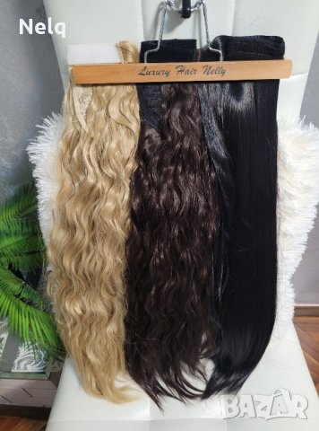 Обемни опашки, снимка 4 - Аксесоари за коса - 43399517