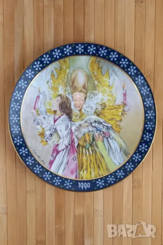 4 християнски чинии - Königszelt, Германия, снимка 3 - Декорация за дома - 49728415