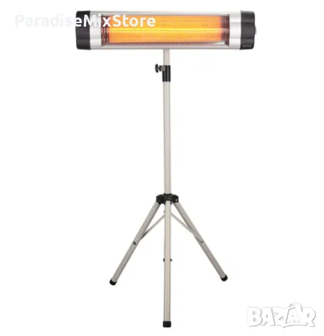 Печка , кварцова, 1500W, инфрачервена, стояща/стенна